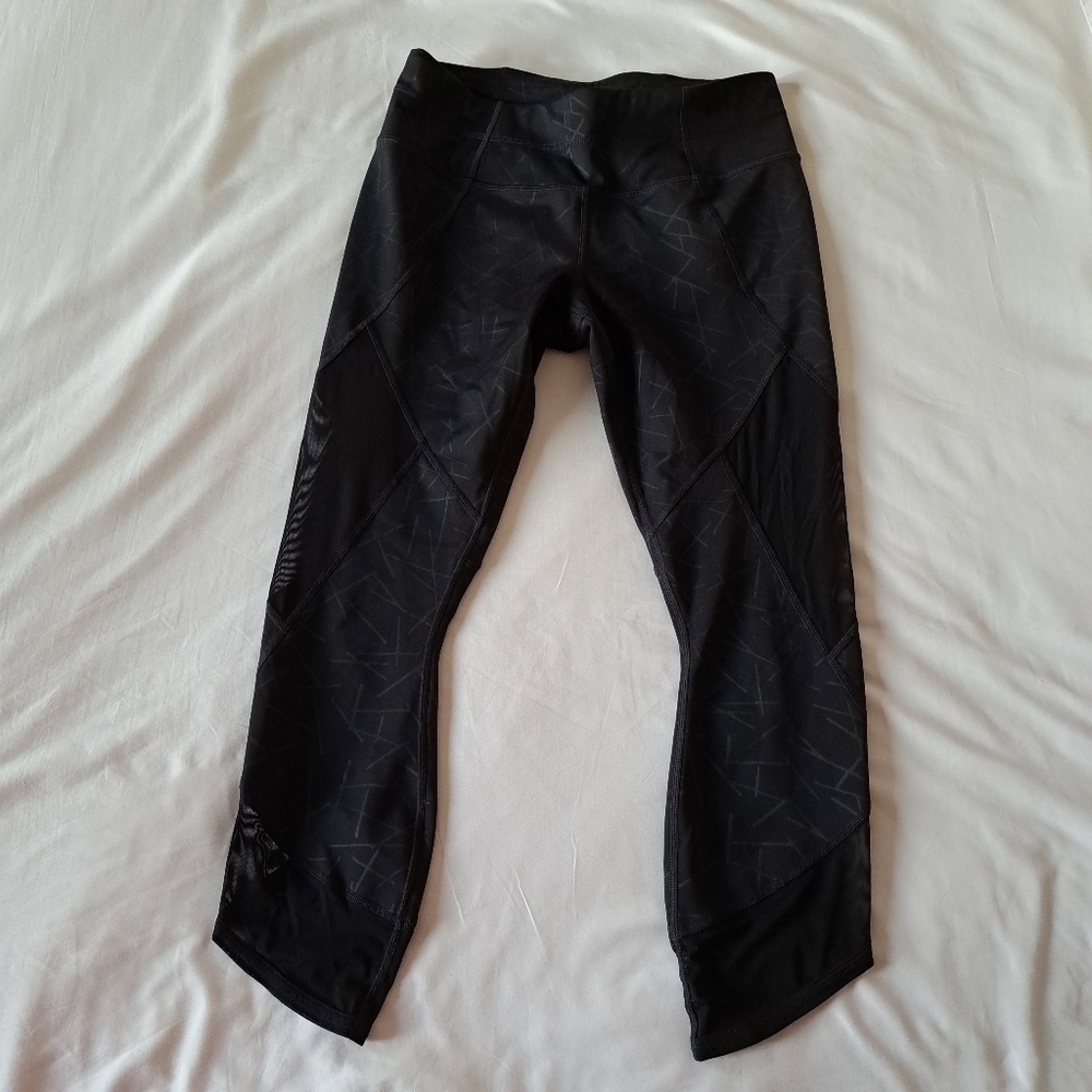 Athleta women's black Sonar Angle Aura legging size small